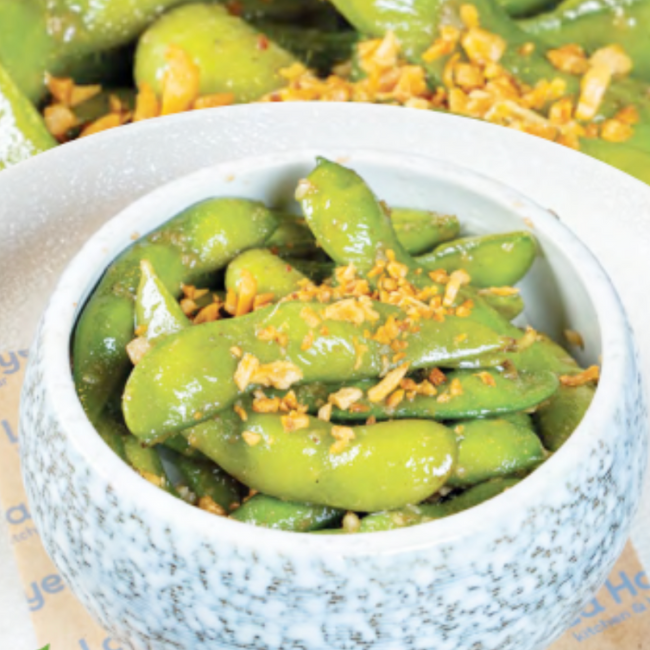 Garlic Butter Edamame